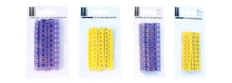 SM Type Color Coded Cable Markers