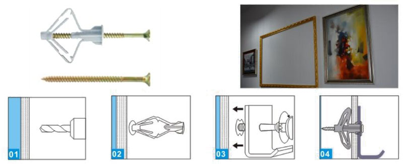 Operational practice,Picture frame hanging on the wall