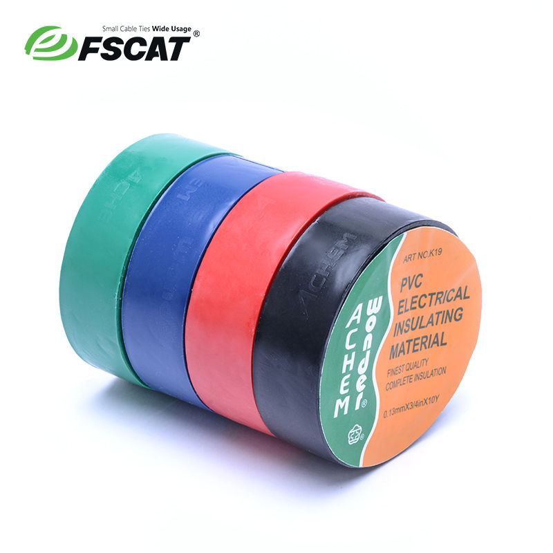 Plastic coated PVC adhesive tape for electric insulation or