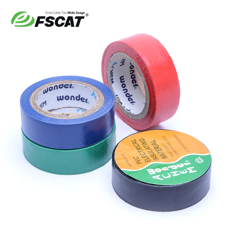 Plastic coated PVC adhesive tape for electric insulation or