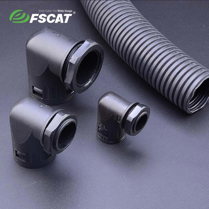 Right Angle Connector Of Corrugated Conduit