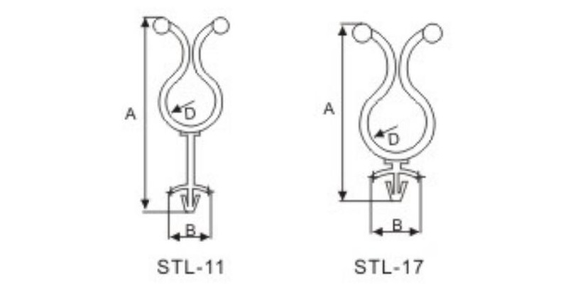 width and length for STL-11,width and length for STL-17