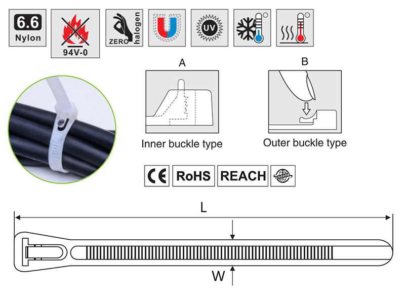 plane figure;CE,RoHS,REACH,ISO9001;Inner buckle type,Outer buckle type