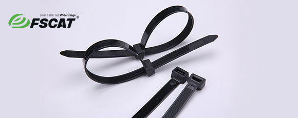 nylon cable ties black