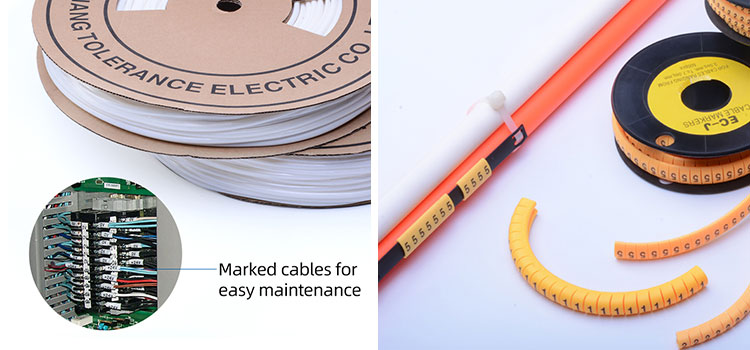 Marker tubes and cable markers