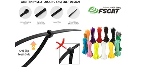 Introducing UV-Resistant Cable Ties: Your Solution for Long-lasting  Outdoor Applications