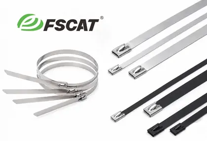 Stainless Steel Cable Ties for Outdoor and Industrial Cable Fastening